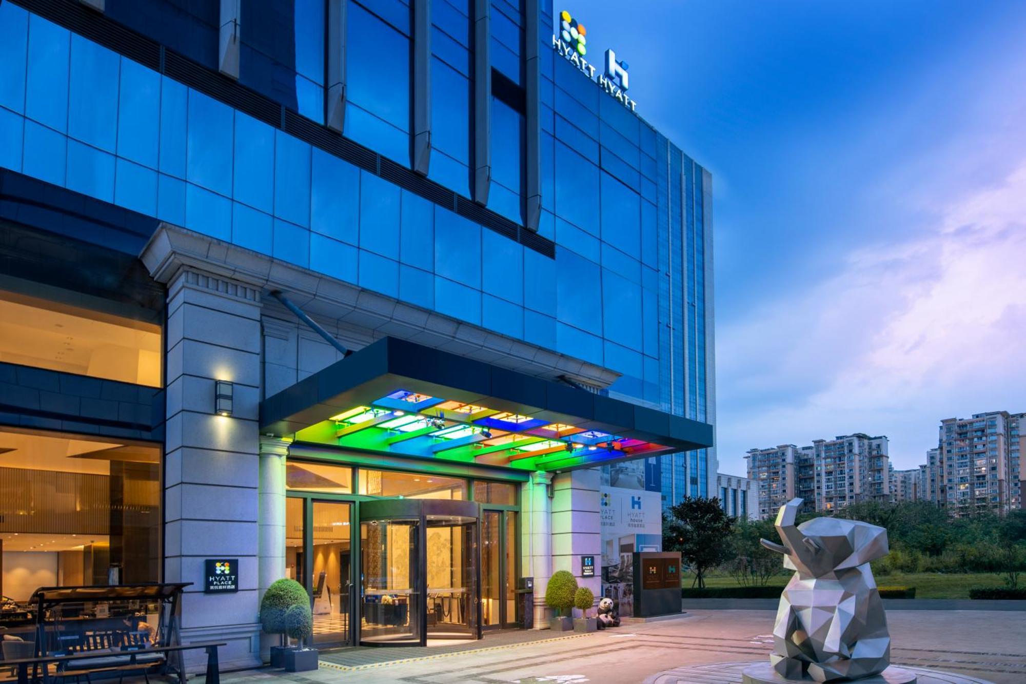 Hotel Hyatt House Chengdu Pebble Walk Exterior foto